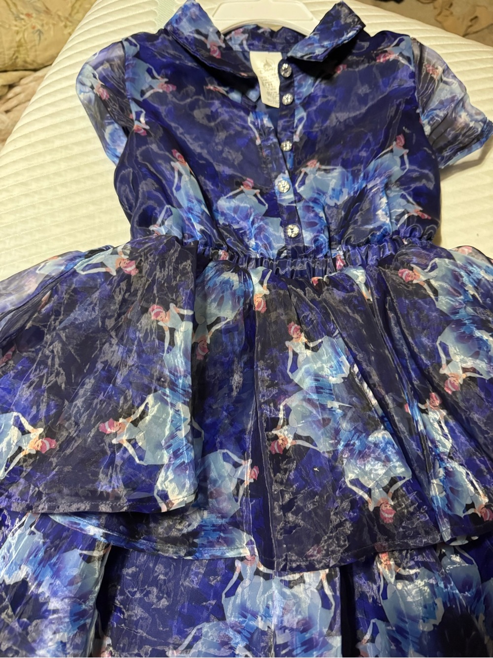 Disney Purple and Navy Printed Lined Jacket